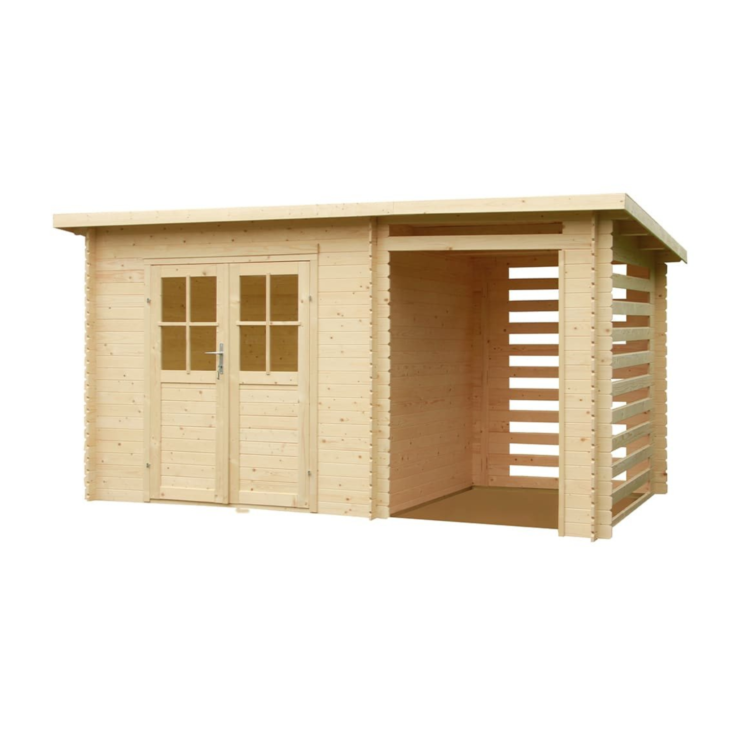 Caseta de jardín madera – 7.44 m2 – Prix usine – DESTOCKAGE - Miniature 2