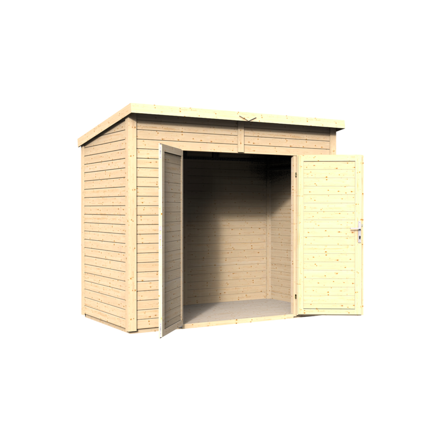 Caseta de jardín madera Midway – 244 x 121 cm - Miniature 2