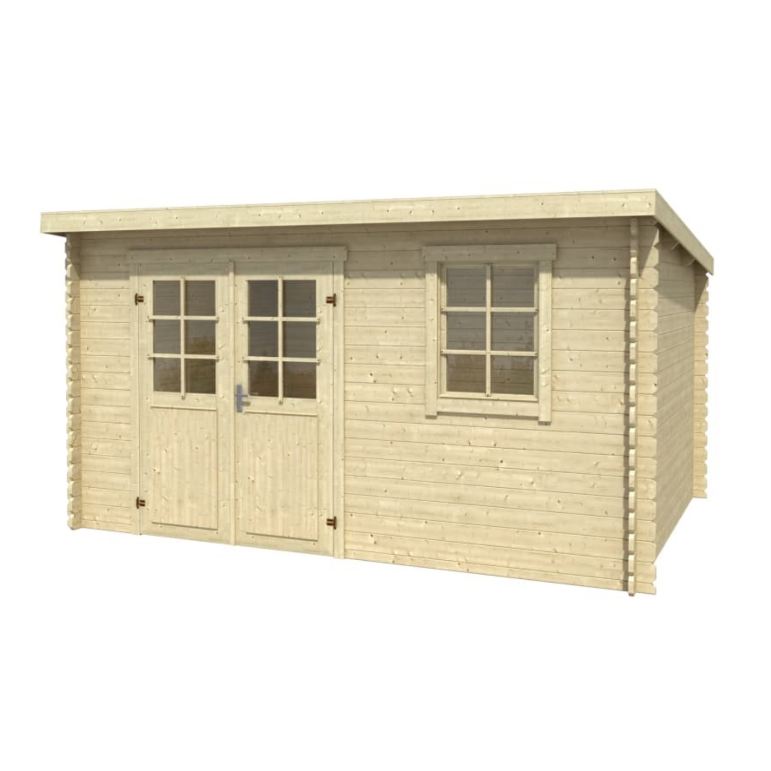 Caseta de jardín SANTA FE 10m2 – 28mm - Miniature 3