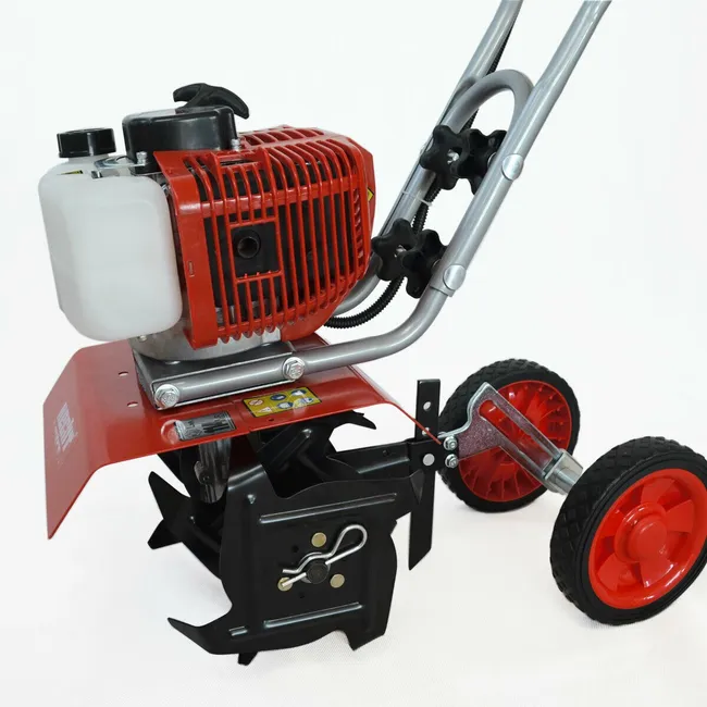 HECHT 752 Motobineuse motor 2 temps motoazada azada Jardin azada du cultivateur 16 couteaux 14.3 kg ancho travail 25cm 9000tr/min - Miniature 3