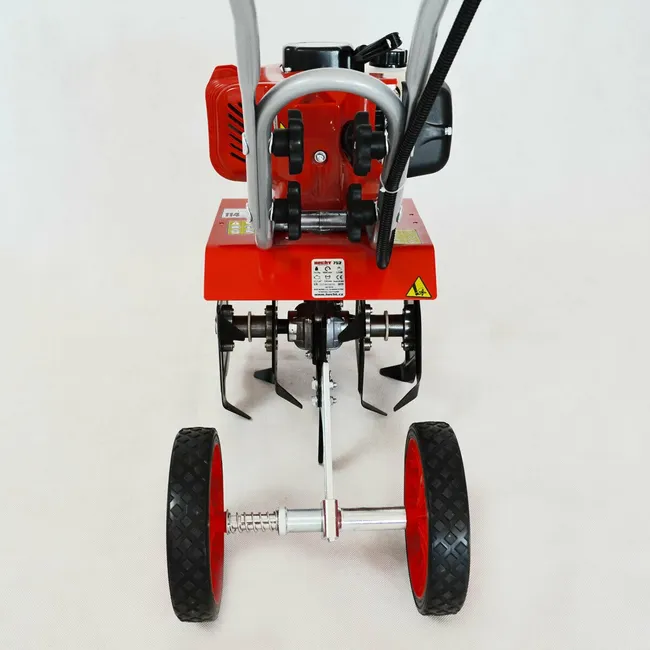 HECHT 752 Motobineuse motor 2 temps motoazada azada Jardin azada du cultivateur 16 couteaux 14.3 kg ancho travail 25cm 9000tr/min - Miniature 4