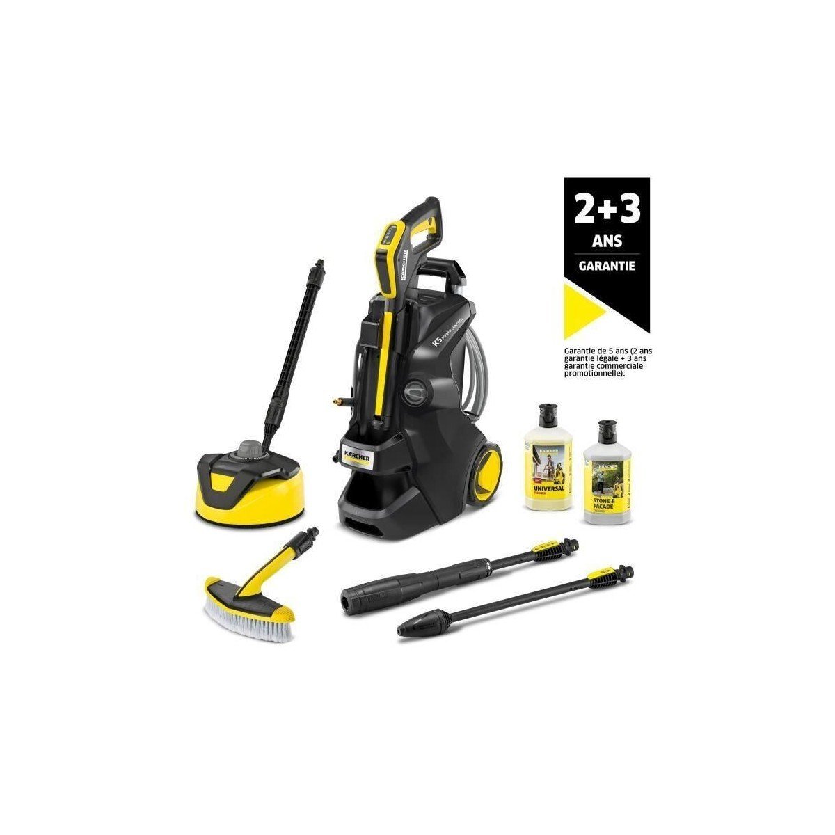 KARCHER - Hidrolimpiadoras KARCHER K5 Power Control Flex Inicio&Brush 500 L/h - 2100 W - 145 bars - entregata con 2 spazzole + 2