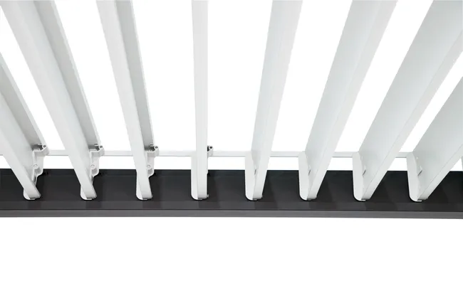 Pérgolas bioclimatique autoportante Prima, aluminium gris anthracite 12m² - Miniature 3