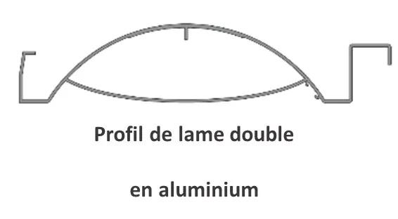Pérgolas bioclimatique en aluminium Menea 4x3 motorisée grise - Miniature 2