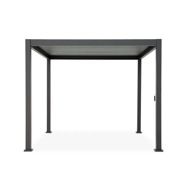 Pérgolas Bioclimatique gris anthracite – Triomphe – 3x4m. aluminium. à lames orientables TRIOMPHE 4X3M - Miniature 5