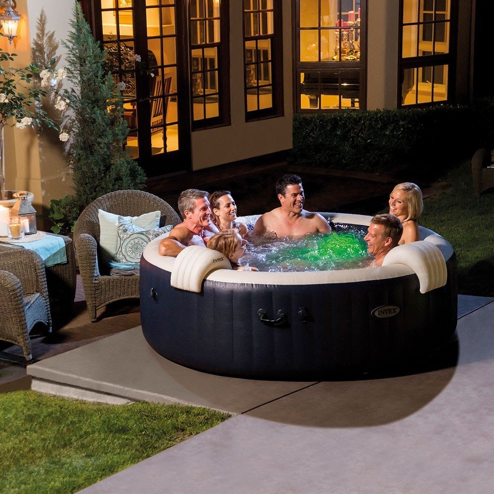 Spa hinchable Blue Navy 4 places - illustration 3