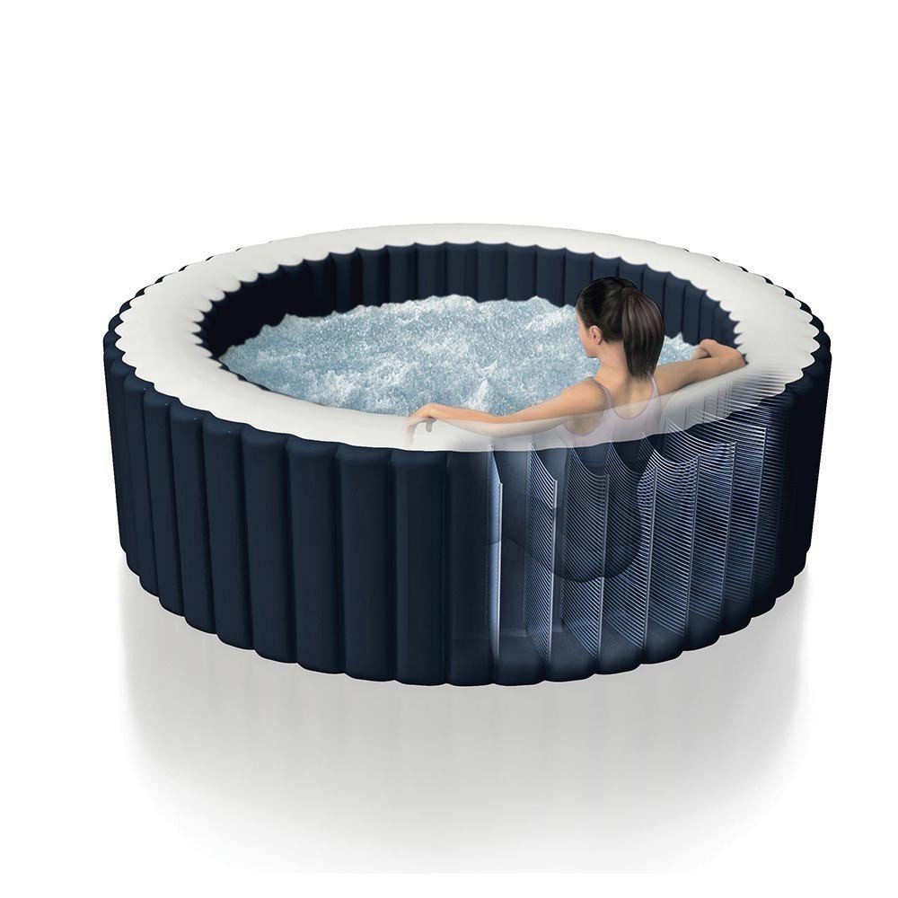 Spa hinchable Blue Navy 4 places - Miniature 5