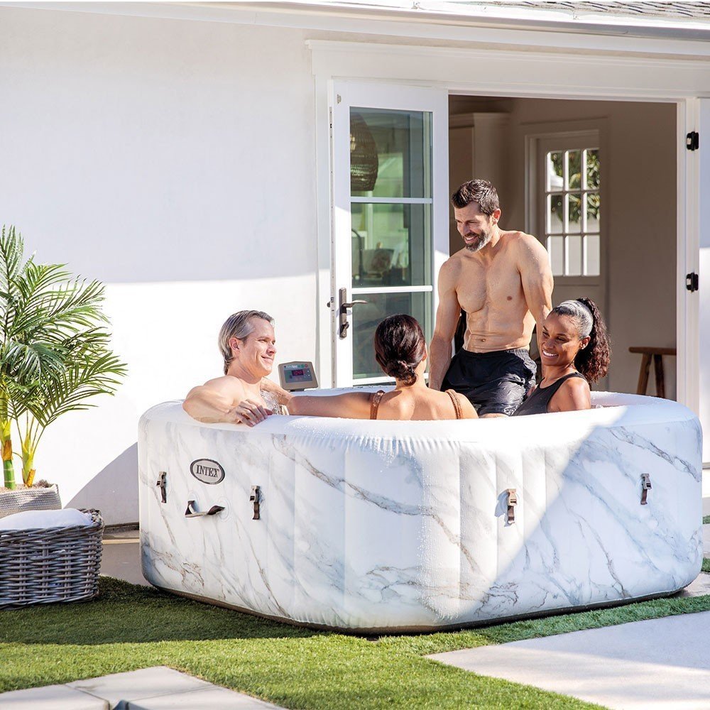 Spa hinchable Calacatta 4 places - illustration 2