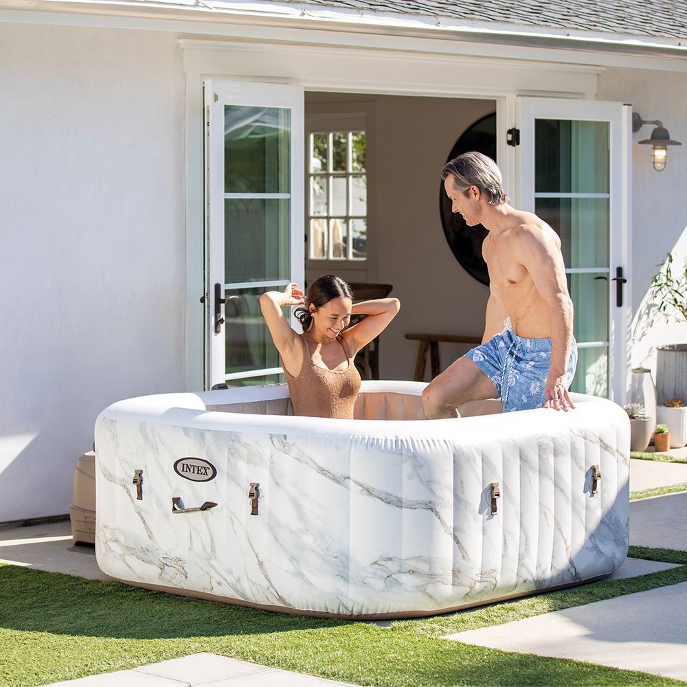 Spa hinchable Calacatta 4 places - Miniature 5