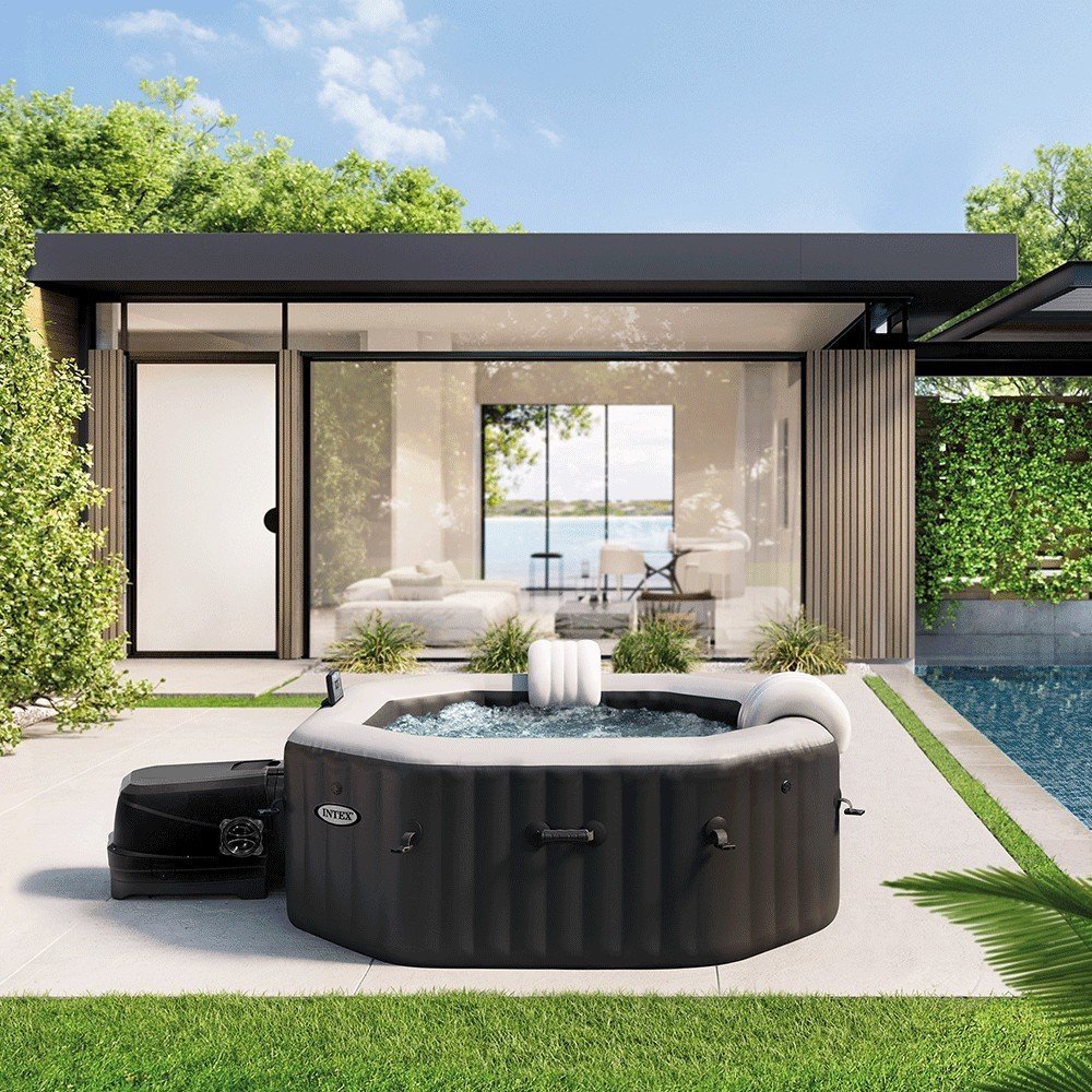 Spa hinchable Carbone 6 places - illustration 2