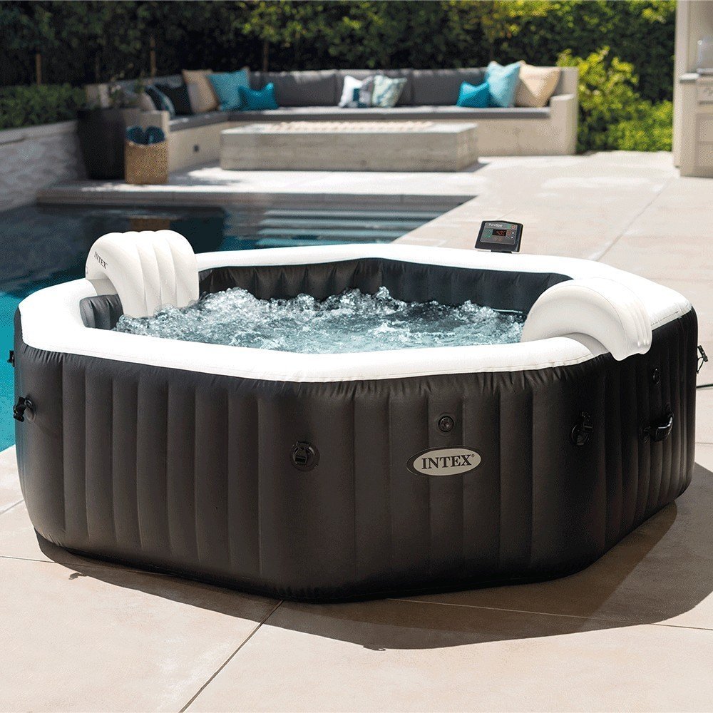 Spa hinchable Carbone 6 places - Miniature 4